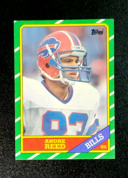 Andre Reed 1986 Topps Football Rookie RC #388, NM